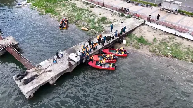 Đà Nẵng chủ động nhân lực, phương tiện sẵn sàng ứng phó thiên tai- Ảnh 1. Đà Nẵng chủ động nhân lực, phương tiện sẵn sàng ứng phó thiên tai- Ảnh 1.