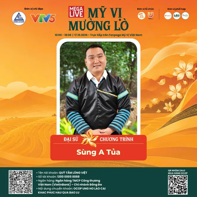 Sẽ c&oacute; hơn 40 sản phẩm OCOP tỉnh L&agrave;o Cai trong Mega livestream &ldquo;Mỹ vị Mường L&ograve;&rdquo; của VTV5 - Ảnh 13.