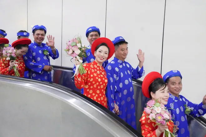 TP Hồ Chí Minh tổ chức lễ cưới tập thể cho 52 cặp đôi - Ảnh 5.
