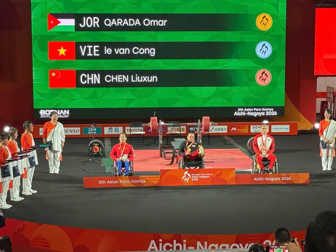 ASIAN Para Games 5: Lê Văn Công giành huy chương bạc đầu tiên cho đoàn Việt Nam- Ảnh 5.