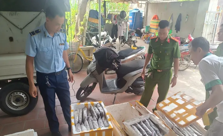 Thanh Hóa: Phát hiện, tiêu hủy hơn 1 tấn thực phẩm không rõ nguồn gốc