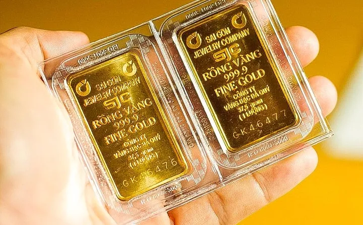 Vàng miếng SJC giảm 1,7 triệu đồng/lượng