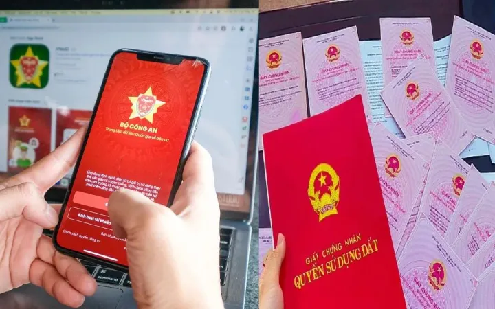 Các bước nộp sổ đỏ trên VNeID để làm sạch dữ liệu đất đai