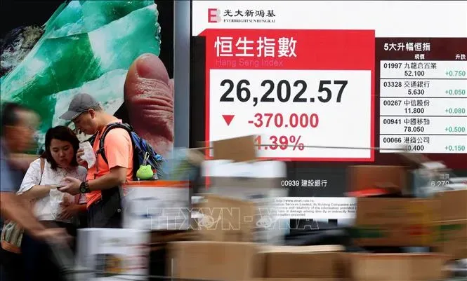 Chứng khoán toàn cầu suy giảm