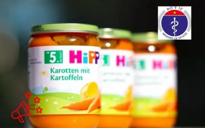 Hải quan siết kiểm soát sản phẩm dinh dưỡng HiPP nhập khẩu