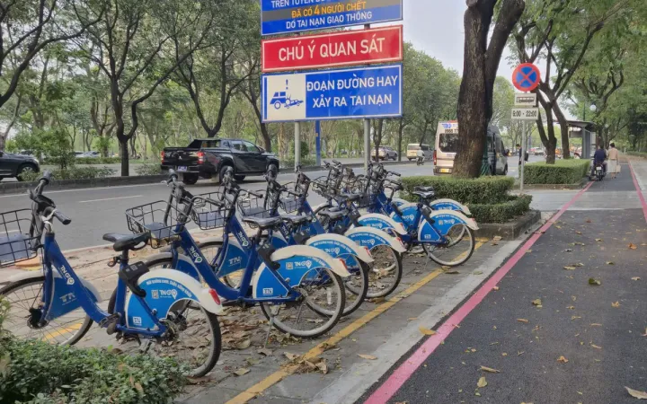 TP Hồ Chí Minh triển khai xe đạp điện công cộng kết nối metro