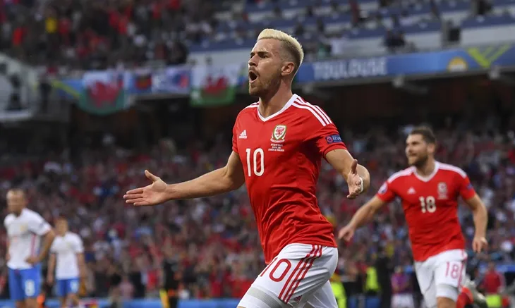 Aaron Ramsey thi đấu ấn tượng tại EURO 2016