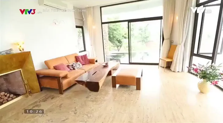 Biệt thự ngoại ô Hà Nội đẹp mê hồn với nét thô mộc trong vẻ hiện đại - Ảnh 5. Biệt thự ngoại ô Hà Nội đẹp mê hồn với nét thô mộc trong vẻ hiện đại - Ảnh 5.