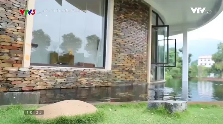 Biệt thự ngoại ô Hà Nội đẹp mê hồn với nét thô mộc trong vẻ hiện đại - Ảnh 3. Biệt thự ngoại ô Hà Nội đẹp mê hồn với nét thô mộc trong vẻ hiện đại - Ảnh 3.