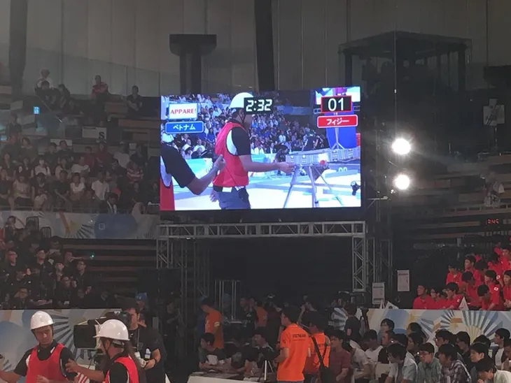 ABU Robocon 2017: Việt Nam chiến thắng tuyệt đối cả hai trận đầu - Ảnh 1. ABU Robocon 2017: Việt Nam chiến thắng tuyệt đối cả hai trận đầu - Ảnh 1.