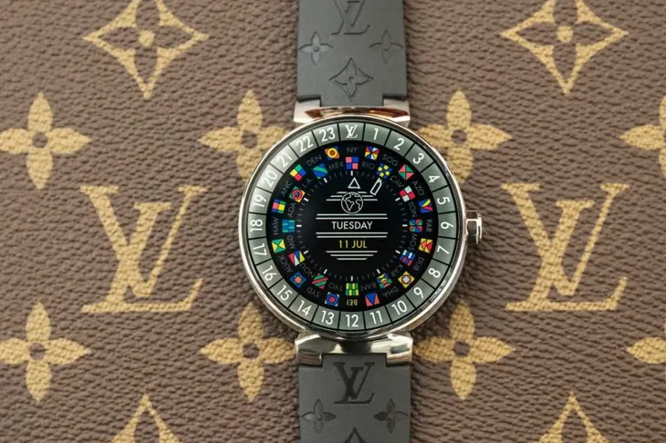 Lóa mắt với đồng hồ thông minh của Louis Vuitton - Ảnh 1. Lóa mắt với đồng hồ thông minh của Louis Vuitton - Ảnh 1.