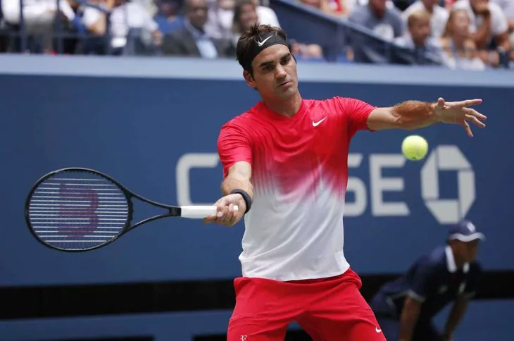 Vòng 2 Mỹ mở rộng 2017: Federer đi tiếp sau 5 set căng thẳng - Ảnh 1. Vòng 2 Mỹ mở rộng 2017: Federer đi tiếp sau 5 set căng thẳng - Ảnh 1.