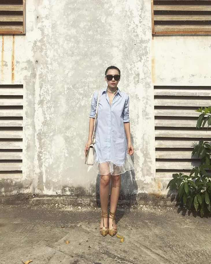 Tăm tia tủ đồ thời trang mùa hè của MC Minh Hà - Ảnh 9. Tăm tia tủ đồ thời trang mùa hè của MC Minh Hà - Ảnh 9.