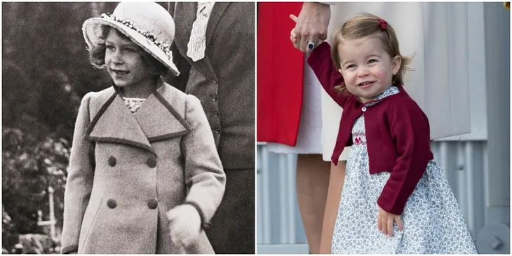 Khám phá thú vị: Công chúa Charlotte là bản sao của Nữ hoàng Elizabeth - Ảnh 6. Khám phá thú vị: Công chúa Charlotte là bản sao của Nữ hoàng Elizabeth - Ảnh 6.