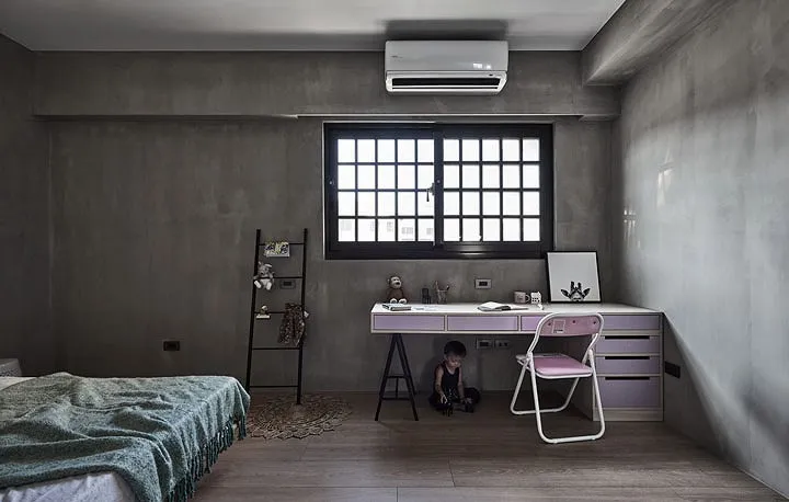 Căn hộ màu xám độc đáo của gia đình nữ tiếp viên hàng không - Ảnh 9. Căn hộ màu xám độc đáo của gia đình nữ tiếp viên hàng không - Ảnh 9.
