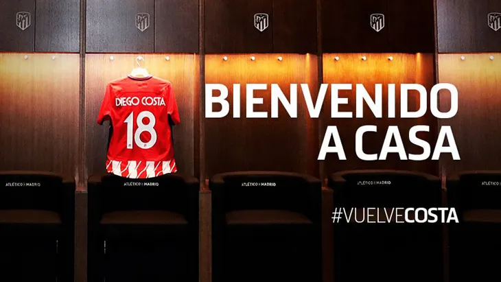 Diego Costa chính thức thoát nợ Chelsea để trở về Atletico - Ảnh 1. Diego Costa chính thức thoát nợ Chelsea để trở về Atletico - Ảnh 1.