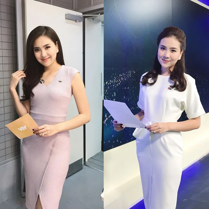 Những bộ sưu tập thời trang đặc biệt của các MC, BTV VTV - Ảnh 15. Những bộ sưu tập thời trang đặc biệt của các MC, BTV VTV - Ảnh 15.