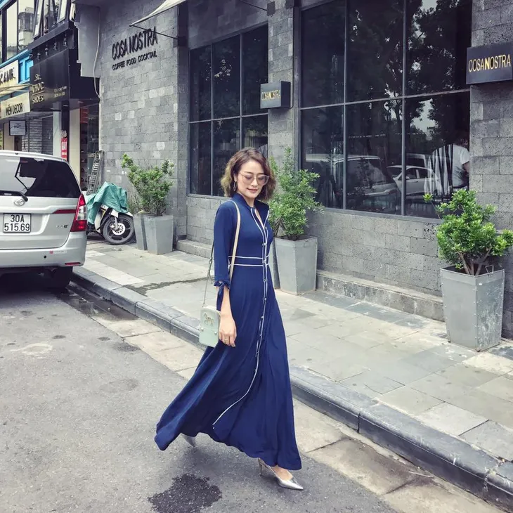 MC Phí Linh biến hóa với phong cách thời trang đa dạng và chất lừ - Ảnh 4. MC Phí Linh biến hóa với phong cách thời trang đa dạng và chất lừ - Ảnh 4.