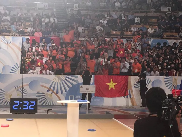 ABU Robocon 2017: Việt Nam chiến thắng tuyệt đối cả hai trận đầu - Ảnh 2. ABU Robocon 2017: Việt Nam chiến thắng tuyệt đối cả hai trận đầu - Ảnh 2.