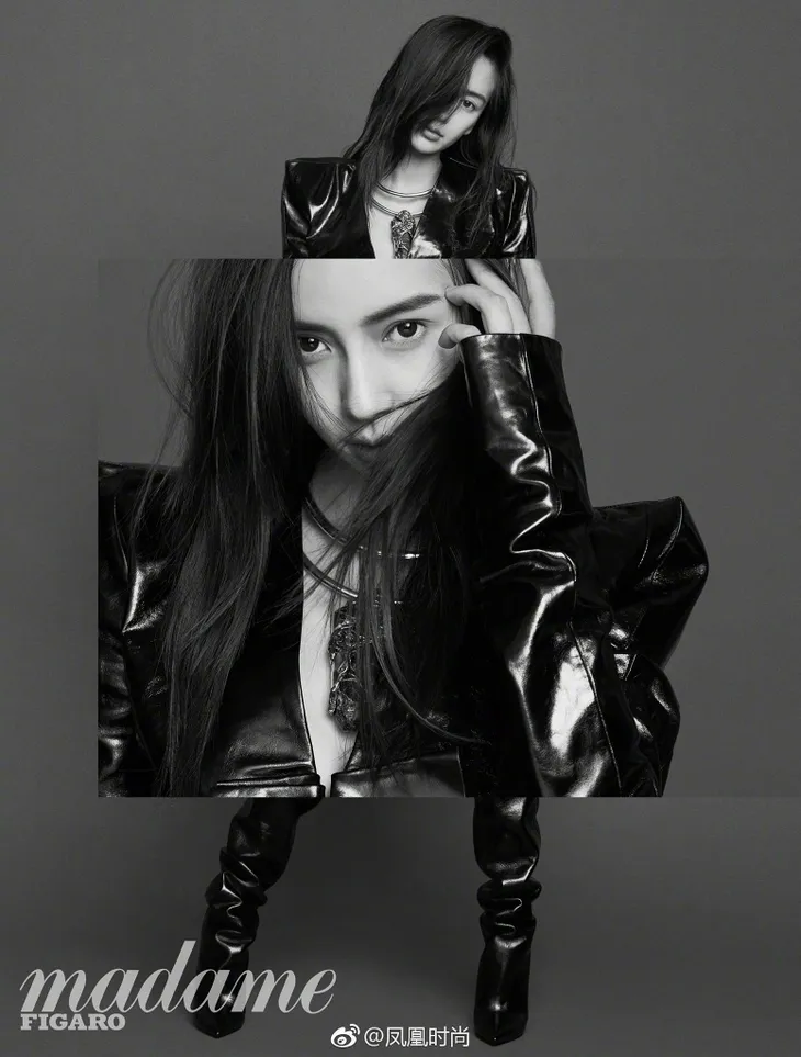 Angelababy nổi bật với sắc đen huyền bí - Ảnh 6. Angelababy nổi bật với sắc đen huyền bí - Ảnh 6.