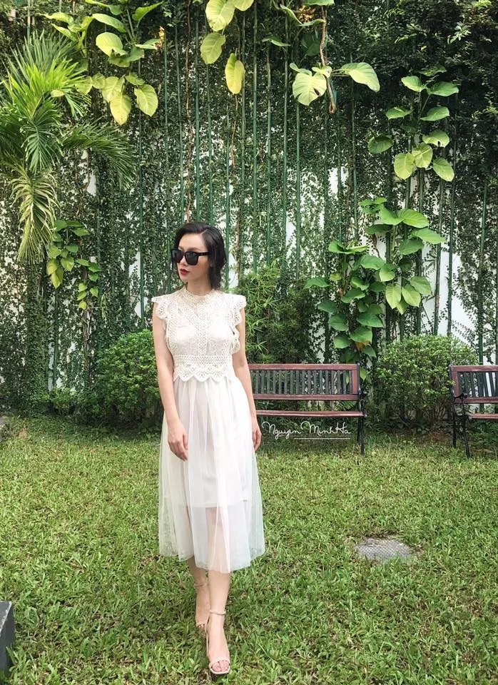 Những lần MC Minh Hà gây thương nhớ với gu thời trang bay bổng, lãng mạn - Ảnh 7. Những lần MC Minh Hà gây thương nhớ với gu thời trang bay bổng, lãng mạn - Ảnh 7.