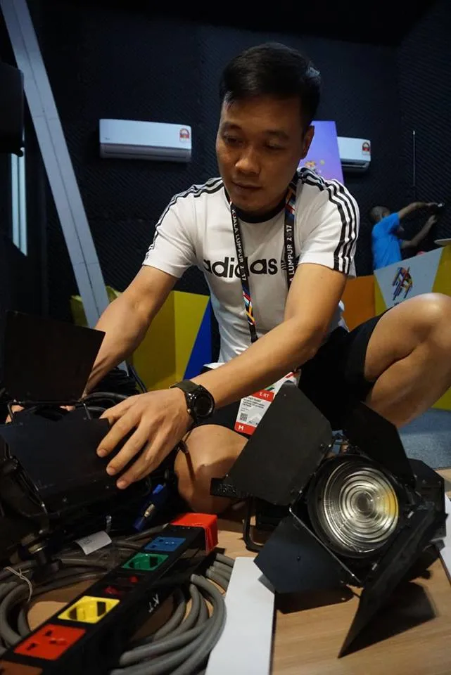 SEA Games 29: VTV triển khai thiết bị tại trung tâm truyền hình quốc tế IBC - Ảnh 2. SEA Games 29: VTV triển khai thiết bị tại trung tâm truyền hình quốc tế IBC - Ảnh 2.