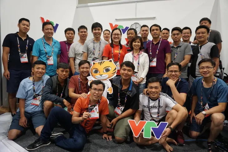 SEA Games 29: VTV triển khai thiết bị tại trung tâm truyền hình quốc tế IBC - Ảnh 8. SEA Games 29: VTV triển khai thiết bị tại trung tâm truyền hình quốc tế IBC - Ảnh 8.