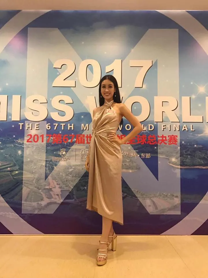 Đỗ Mỹ Linh nổi bật giữa dàn người đẹp Hoa hậu Thế giới 2017 - Ảnh 1. Đỗ Mỹ Linh nổi bật giữa dàn người đẹp Hoa hậu Thế giới 2017 - Ảnh 1.