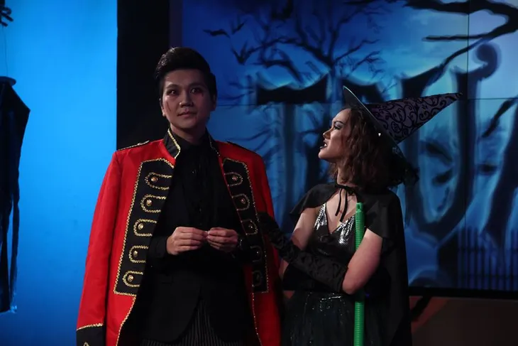 Dàn MC Bữa trưa vui vẻ hóa trang đầy ma quái trong ngày Halloween - Ảnh 9. Dàn MC Bữa trưa vui vẻ hóa trang đầy ma quái trong ngày Halloween - Ảnh 9.