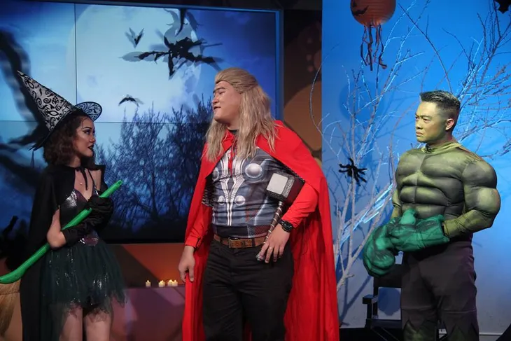Dàn MC Bữa trưa vui vẻ hóa trang đầy ma quái trong ngày Halloween - Ảnh 6. Dàn MC Bữa trưa vui vẻ hóa trang đầy ma quái trong ngày Halloween - Ảnh 6.