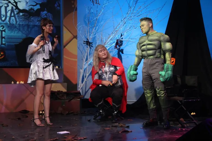 Dàn MC Bữa trưa vui vẻ hóa trang đầy ma quái trong ngày Halloween - Ảnh 3. Dàn MC Bữa trưa vui vẻ hóa trang đầy ma quái trong ngày Halloween - Ảnh 3.