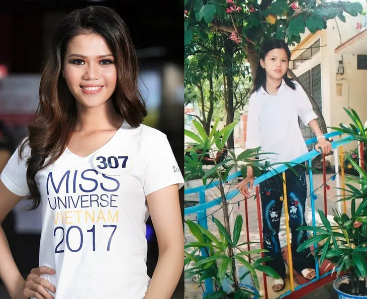 Loạt ảnh dậy thì thành công của người đẹp Hoa hậu Hoàn vũ Việt Nam 2017 - Ảnh 6. Loạt ảnh dậy thì thành công của người đẹp Hoa hậu Hoàn vũ Việt Nam 2017 - Ảnh 6.