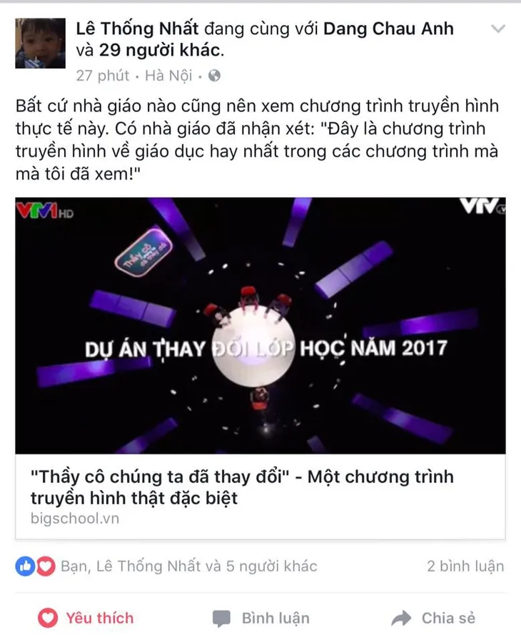 Thầy cô chúng ta đã thay đổi làm dậy sóng mạng xã hội - Ảnh 3. Thầy cô chúng ta đã thay đổi làm dậy sóng mạng xã hội - Ảnh 3.