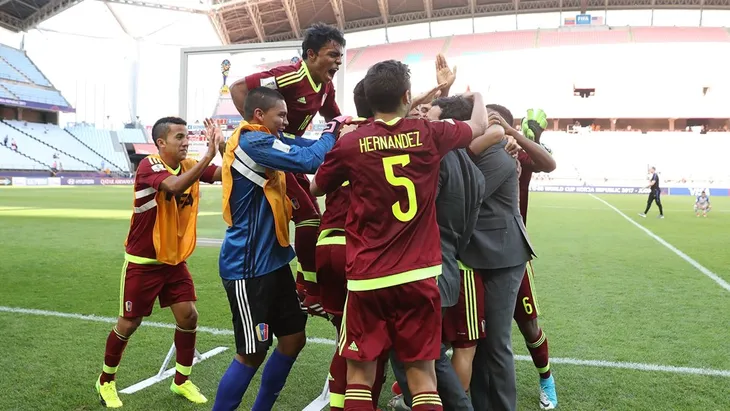 Kết quả tứ kết FIFA U20 thế giới 2017: U20 Bồ Đào Nha 2-2 (4-5 pen) U20 Uruguay, U20 Venezuela 2-1 U20 Mỹ - Ảnh 1. Kết quả tứ kết FIFA U20 thế giới 2017: U20 Bồ Đào Nha 2-2 (4-5 pen) U20 Uruguay, U20 Venezuela 2-1 U20 Mỹ - Ảnh 1.