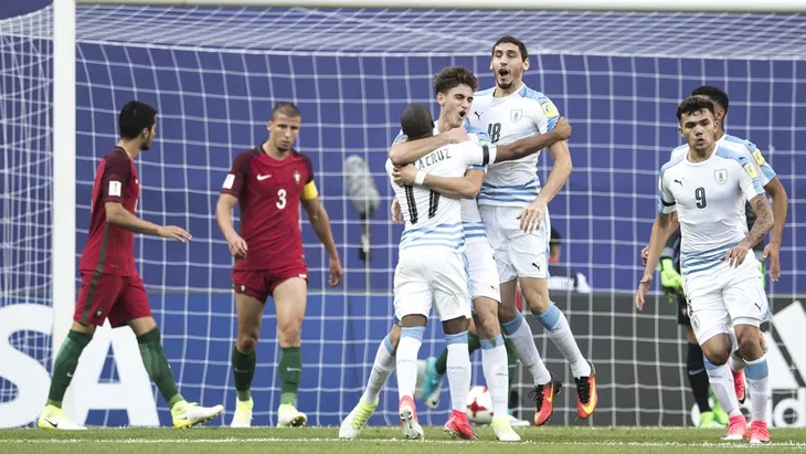 Kết quả tứ kết FIFA U20 thế giới 2017: U20 Bồ Đào Nha 2-2 (4-5 pen) U20 Uruguay, U20 Venezuela 2-1 U20 Mỹ - Ảnh 2. Kết quả tứ kết FIFA U20 thế giới 2017: U20 Bồ Đào Nha 2-2 (4-5 pen) U20 Uruguay, U20 Venezuela 2-1 U20 Mỹ - Ảnh 2.