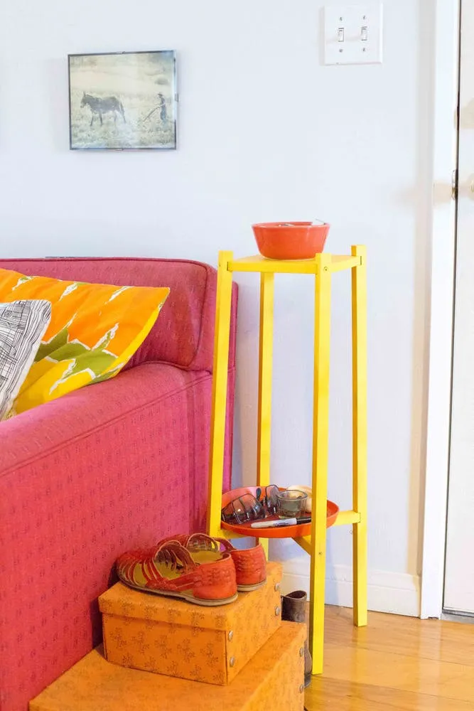 Thích thú với những sắc màu tươi trẻ trong căn hộ hơn 60m2 - Ảnh 6. Thích thú với những sắc màu tươi trẻ trong căn hộ hơn 60m2 - Ảnh 6.