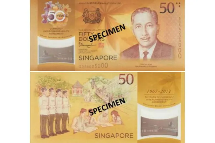 Brunei, Singapore ra mắt tờ tiền chung - Ảnh 3. Brunei, Singapore ra mắt tờ tiền chung - Ảnh 3.