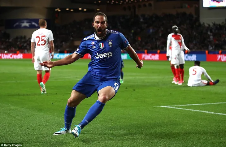 Monaco 0-2 Juventus: Higuian lập cú đúp, Juventus tiến gần đến chung kết Champions League - Ảnh 4. Monaco 0-2 Juventus: Higuian lập cú đúp, Juventus tiến gần đến chung kết Champions League - Ảnh 4.