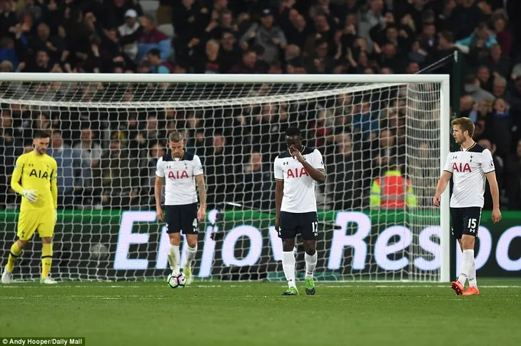 VIDEO, West Ham 1-0 Tottenham: Giấc mơ vô địch xa dần - Ảnh 3. VIDEO, West Ham 1-0 Tottenham: Giấc mơ vô địch xa dần - Ảnh 3.