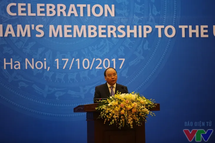 Thủ tướng Nguyễn Xuân Phúc dự Lễ kỷ niệm 40 năm Việt Nam gia nhập LHQ - Ảnh 1. Thủ tướng Nguyễn Xuân Phúc dự Lễ kỷ niệm 40 năm Việt Nam gia nhập LHQ - Ảnh 1.