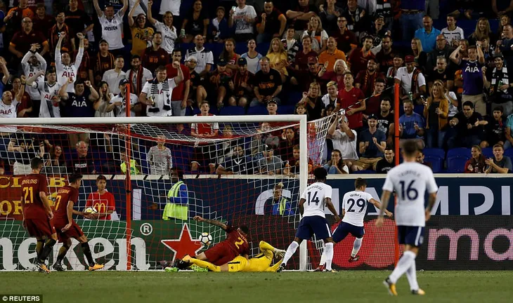 ICC 2017, Tottenham 2-3 AS Roma: Kịch tính cuối trận - Ảnh 1. ICC 2017, Tottenham 2-3 AS Roma: Kịch tính cuối trận - Ảnh 1.