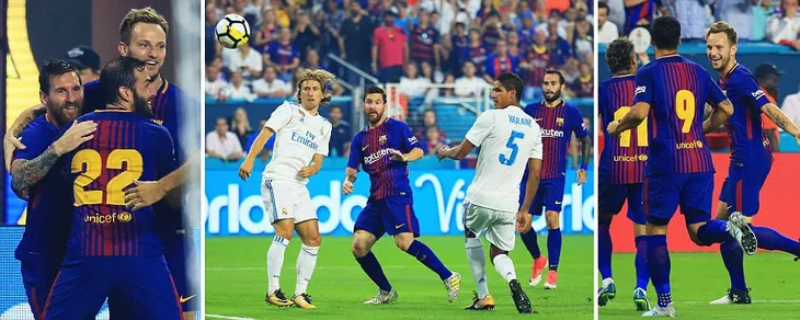 Thắng Real Madrid, Barcelona giành ngôi vô địch ICC 2017 - Ảnh 3. Thắng Real Madrid, Barcelona giành ngôi vô địch ICC 2017 - Ảnh 3.
