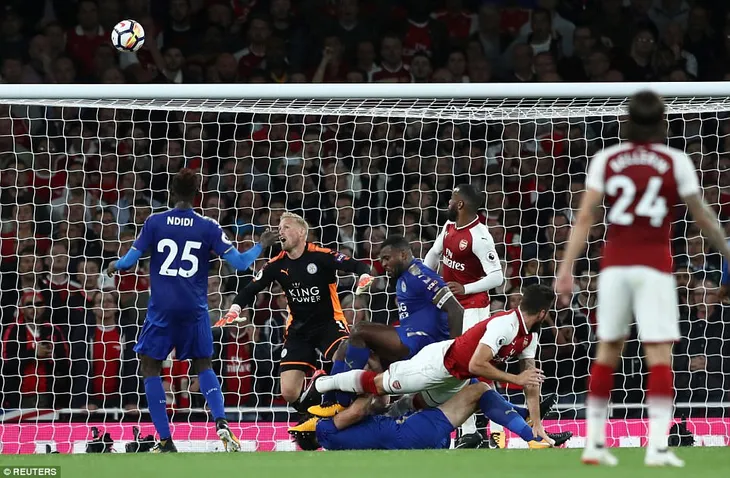 Khai màn Ngoại hạng Anh: Arsenal thắng nghẹt thở trước Leicester City - Ảnh 6. Khai màn Ngoại hạng Anh: Arsenal thắng nghẹt thở trước Leicester City - Ảnh 6.