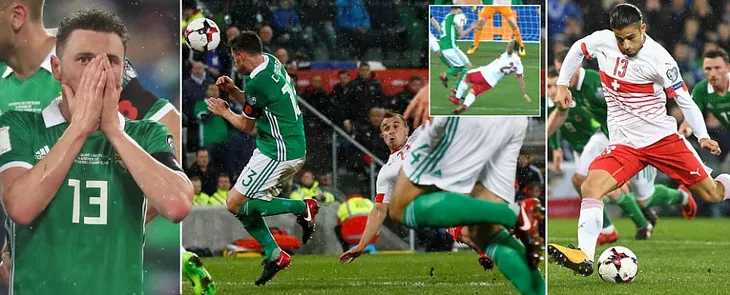 Kết quả lượt đi vòng play-off World Cup 2018: Croatia thắng đậm Hy Lạp, Bắc Ailen thua Thuỵ Sĩ trên sân nhà - Ảnh 1. Kết quả lượt đi vòng play-off World Cup 2018: Croatia thắng đậm Hy Lạp, Bắc Ailen thua Thuỵ Sĩ trên sân nhà - Ảnh 1.
