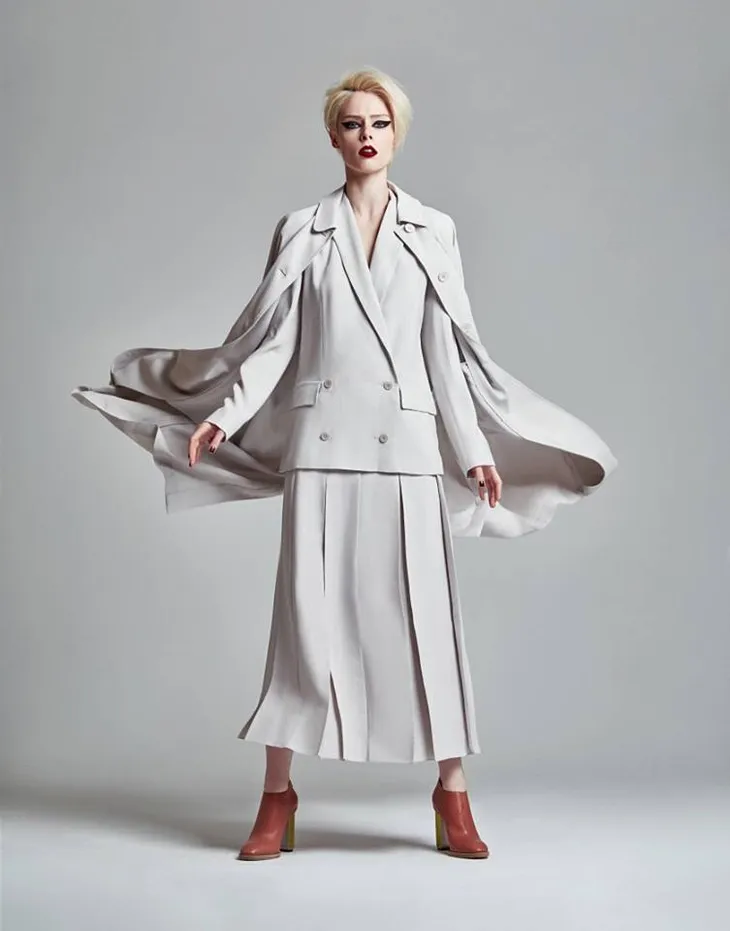 Nữ hoàng tạo dáng Coco Rocha biến hóa kỳ ảo với trang phục thanh lịch - Ảnh 5. Nữ hoàng tạo dáng Coco Rocha biến hóa kỳ ảo với trang phục thanh lịch - Ảnh 5.