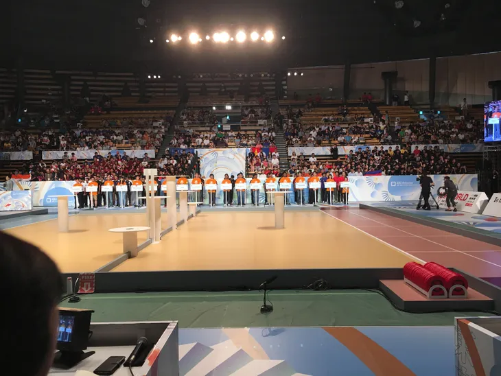 ABU Robocon 2017 chính thức khai mạc - Ảnh 1.