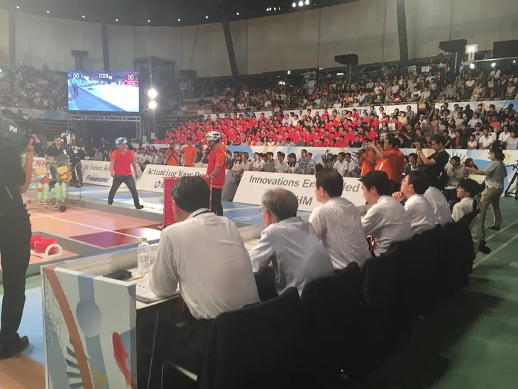 ABU Robocon 2017: Việt Nam chiến thắng tuyệt đối cả hai trận đầu - Ảnh 6. ABU Robocon 2017: Việt Nam chiến thắng tuyệt đối cả hai trận đầu - Ảnh 6.