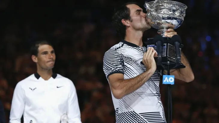 Chung kết Australia Open giữa Federer và Nadal là trận đấu hay nhất năm - Ảnh 1. Chung kết Australia Open giữa Federer và Nadal là trận đấu hay nhất năm - Ảnh 1.
