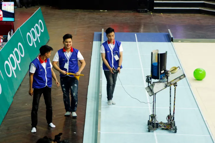 Robocon Việt Nam 2017: Kỷ lục mới về thời gian giành APPARE được xác lập - Ảnh 13. Robocon Việt Nam 2017: Kỷ lục mới về thời gian giành APPARE được xác lập - Ảnh 13.