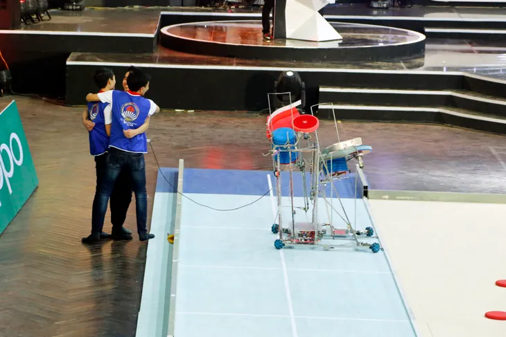 Robocon Việt Nam 2017: Kỷ lục mới về thời gian giành APPARE được xác lập - Ảnh 15. Robocon Việt Nam 2017: Kỷ lục mới về thời gian giành APPARE được xác lập - Ảnh 15.
